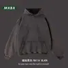 Nova Moletom com Capuz Pesado 500g Desgastado Lavado Modelagem Solta Unissex Hoodie Retro Americano Tie-dye