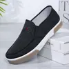 Sapatos Casuais Masculinos de Cano Baixo Novos Primavera e Outono 2025 Sapatos de Lona Antiderrapantes Slip-On Sapatos Masculinos Temu Dropshipping