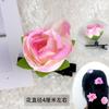 Pasadores Pequeños de Hierba, Pinzas para el Cabello de Brotes de Frijol, Pasadores de Flores y Frutas, Accesorios de Un Yuan, Accesorios para el Cabello de Puesto de Mercado Nocturno, Accesorios de Atracción Turística