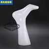 Molde de perna molde de pé adulto parada de mãos meias femininas meias curtas modelo de meias adereço molde de meias curtas para pés molde de pé feminino plástico