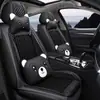 Cojín para Asiento de Coche en Stock, Asiento Individual/Doble de Cuero, Universal para Todas las Estaciones, Cinco Plazas, Cojín Transpirable de Seda de Hielo para Asiento de Coche