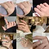 2026 Anillos Abiertos Nuevos, Regalos de Nicho para Parejas, Anillos Ajustables, Accesorios de Estilo Minimalista de Moda