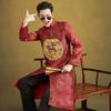 Roupa Xiuhe Masculina 2021 Novo Vestido de Casamento Chinês Masculino Estilo Chinês Casaco Mandarim do Noivo Xiuhe Estilo Masculino