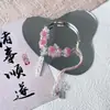Pulseira de Borboleta Antiga Doce de Alta Qualidade Versátil [Manhã e Noite] Nova Pulseira Chinesa de Contas Feminina com Design de Nicho
