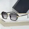 Dennis Transfronterizo Lujo Ligero Europeo y Americano Metal Pesado Moda Pasarela Plaza John Vacaciones de Moda Gafas de Sol Unisex