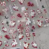 Nuevas Pegatinas para Uñas de Zorro de Nueve Colas con Adhesivo y Serie de Estampado Dorado