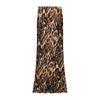 Verão feminino europeu e americano novo estilo americano retrô sexy bainha animal print cetim stretch slim-fit saia rabo de peixe