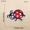 Adesivos de tecido bordados de borboleta patches para roupas bolsas adesivos de patch acessórios de vestuário carimbo de bordado LOGO para computador adesivos adesivos diy