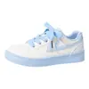 Primavera 2026 Nuevo Color Bloque Fresco Versátil Tenis Cómodos de Alto Valor Zapatos Casuales Moda Tendencia Planos para Mujer