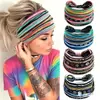 Diademas Bohemias Europeas y Americanas, Diademas Deportivas de Ala Ancha Estampadas de Amazon, Diademas Étnicas Tie-Dye