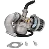 Carburador 19MM PZ19 Tubo de Admissão Filtro de Ar Combinação Motocicleta Off-road ATV ATV70-110CC