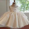Vestido de Banquete para Bebê de Um Ano Vestido de Verão para Menina Pegando Semana Vestido Princesa Bufante para Meninas Vestido de Daminha