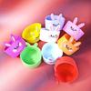 Venta Caliente Cubierta de Taza de Silicona de Dibujos Animados Goma Suave Conejo Lindo Anti-quemaduras Aislante Accesorios para Tazas Stanley Portavasos Fabricante Venta al por Mayor