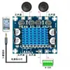 Placa amplificadora de potencia de audio digital XH-A232 Clase D Módulo amplificador de audio HD Fuente de alimentación 12-24 V Salida 30 W * 2