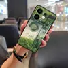 Adequado para Capa de Celular Vivo à Prova de Poeira Textura Criativa Pulseira Estilo Chinês Capa Macia Suporte Tendência Líquida para Homens e Mulheres