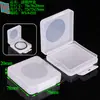 Caja de plástico PP de color niebla para gafas de lectura para miopía, caja universal para gafas de sol, caja de gafas de sol, caja de gafas