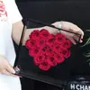 Flor Eterna Amor CD Caja Acrílica Mejor Amigo Cumpleaños 214 Día de San Valentín Día de San Valentín Chino 520 Amor Rosa Flor Real Caja de Regalo
