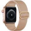 Adecuado para Apple iWatch S87654 Correa de Reloj Banda Elástica de Nailon Suave Correa de Apple Watch Ultra2 Verano