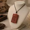 Colar Pingente Lanyard Chaveiro Colar Pingente Colar de Contas He Xiang Pingente Wenwan Incenso Medicinal Etiqueta para Pendurar Marca He Xiang Ping An