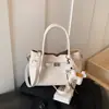 Bolsa de Mão de Luxo para Mulheres, Nova Tendência Primavera 2026, Bolsa de Ombro Exquisita para Passeio, Bolsa Saco Versátil Transversal