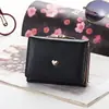 Nueva cartera para mujer, monedero corto, estilo coreano, estudiante, mini, lindo, plegable, pequeño, tarjetero multi-tarjeta, moda