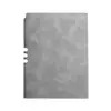 Cuaderno de Negocios Simple A5 Logo Imprimible Libro de Registro de Reuniones Corporativas Bloc de Notas de Alto Valor con Inserto para Bolígrafo de Piel de Oveja PU