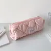 Bolsa de Lápices de Color Caramelo Acolchada Personalizada Bolsa de Almacenamiento de Papelería de Gran Capacidad Bolsa de Lápices de Papelería para Estudiantes