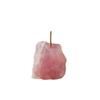 Cristal Natural Piedra Cruda Mineral Quemador de Incienso Línea Base para Incienso Línea Inserto para Incienso Soporte para Incienso Quemador de Incienso para el Hogar Quemador de Incienso para Interiores