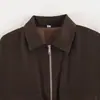 Coleção Nova Primavera 2026 AliExpress Transfronteiriço: Jaqueta Feminina Estilosa e Elegante com Fechamento em Zíper, Disponível em Duas Cores, Fácil de Combinar