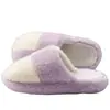 Pantuflas de Algodón con Suela Gruesa para Mujer, Otoño e Invierno para Interiores, Hogar, Antideslizantes, Cálidas, de Felpa, Pantuflas de Maternidad, Pantuflas de Algodón para Mujer, Pantuflas de Invierno