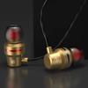 Auriculares metálicos con micrófono, auriculares subwoofer intrauditivos universales para teléfono móvil, auriculares deportivos con personalización
