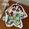 Toalla de Mano Sanrio Terciopelo Coral Absorbente de Agua Secado Rápido Toalla de Mano Crayon Shin-Chan Toalla de Mano Colgante Venta al Mayoreo
