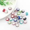 Mix 10 Contas Facetadas Coloridas de Frutas Furo Grande Furo da Conta 5mm Pulseira Fashion para Menina Acessórios Contas Amazon