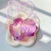 Ambiente Orquídea Phalaenopsis Flor Perla Cinta Pinza para el Cabello Super Hada Dulce Estilo Ballet Elegante Pinza de Agarre Pinza de Tiburón Horquilla