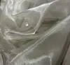Tela de organza transparente fina suave ropa vestido falda de tul cortina de gasa tela de fondo de boda hilo de hadas hecho a mano
