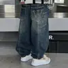 Roupa Infantil Meninos Calças de Outono Primavera e Outono 2024 Novas Calças Infantis Meninos Crianças Médias e Grandes Jeans de Outono Tendência