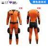 Traje de rescate de una pieza de neopreno para cabello lacio de fábrica, húmedo, traje de rescate de bomberos, traje para alivio de inundaciones