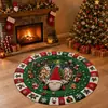 Alfombra navideña 3D, sofá de sala de estar, decoración de ambiente festivo, mesa de centro, resistente a las manchas y duradera, felpudo de Papá Noel, venta al por mayor