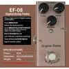 Accesorios para Guitarra Más Vendidos Transfronterizos Procesador de Efectos para Guitarra Eléctrica Delay Digital Distorsión Overdrive Simulación Instrumento