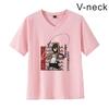 Amazon Estampa Anime Verão ATTACK ON TITAN Gigante de Ataque Casual Gola V Manga Curta Casais