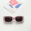 Óculos de sol quadrados retrô de acrílico novos para crianças, atacado, moda unissex, para todas as ocasiões, à prova de UV para uso externo