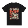 É o Que É Camiseta Engraçada de Sapo Masculina Feminina Moda Manga Curta Camiseta Casual Algodão Manga Curta t