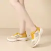 Nuevos Zapatos de Verano para Mujer, Zapatos Casuales Diarios para Exteriores para Mujer, Zapatos Ligeros de Suela Gruesa y Suela Suave sin Cordones para Madres, Comercio Exterior