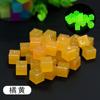 1,4cm Gelo Luminoso Simulado Pedra Luminosa Artificial Super Brilhante Pedra para Aquário Pedra de Resina Seixo Fluorescente