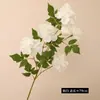 Azaleia de Galho Único Altamente Realista, Velame, Camélia para Decoração de Casamento e Cena ao Ar Livre, Flor Artificial