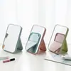 Espejo de Maquillaje Plegable de Escritorio Grande Portátil de Mano Dormitorio Estudiantil Mesa de Tocador de Dormitorio Espejo de Tocador al por Mayor