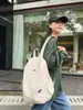 Mochila Estudiante Nueva Simple de Alto Valor Gran Capacidad Moda Ligera Unisex Versátil Almacenamiento Bolso de Doble Hombro