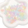 Cuentas Acrílicas Estilo Japonés Perlescentes de Sirena con Agujero para Ensartar, Materiales para Pulsera Hecha a Mano DIY