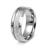 Anillo Luminoso de Acero de Titanio con Calavera para Hombre, Clásico Retro Punk Europeo y Americano, Joyería Creativa, Explosiones de Comercio Electrónico Transfronterizo