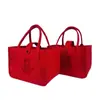 Fabricantes fornecem bolsa de feltro com caractere Fu, caractere de aniversário, caractere Xi, bolsa de presente de feltro, bolsa de presente de casamento elegante de alta qualidade